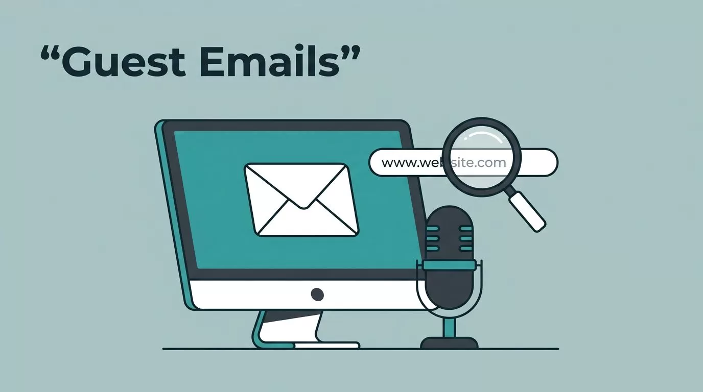 How I Find Podcast Guest Email Addresses With Hunter.io