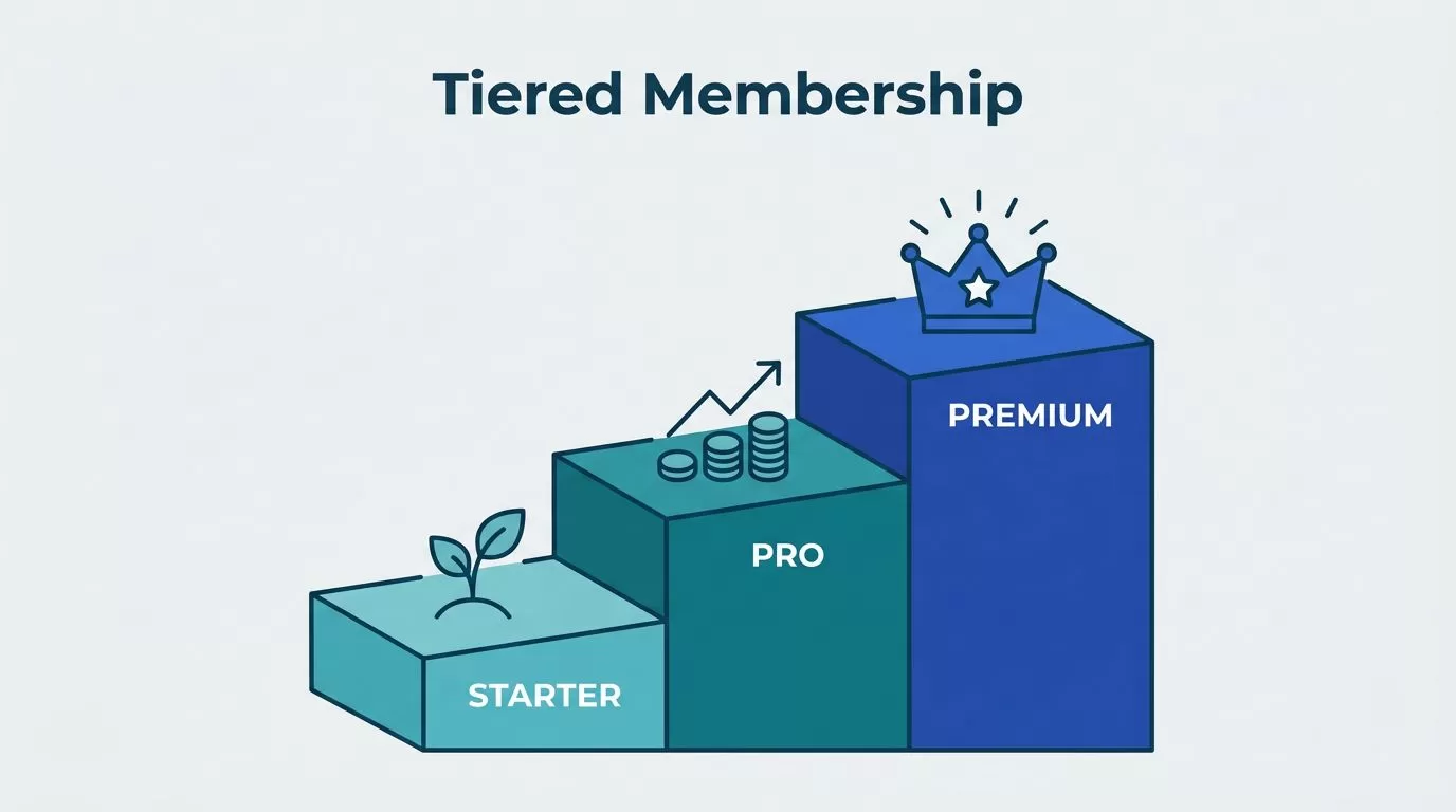 How I Build Tiered Membership Levels in MemberSpace