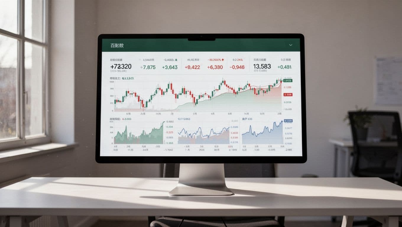 Computer screen showing currency exchange data beneath an Exchange Rate headline.