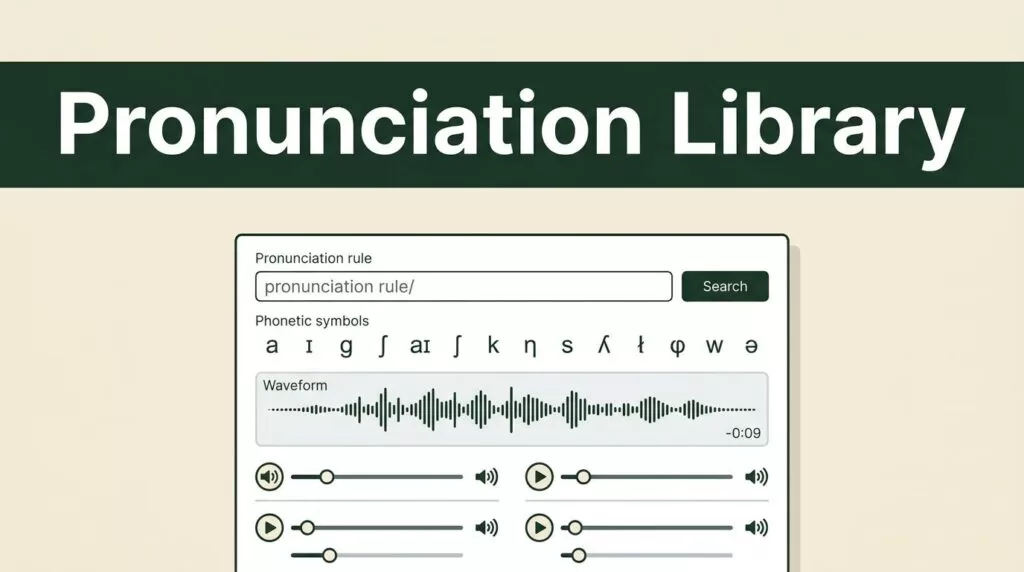 Build a Custom Pronunciation Dictionary in Speechify