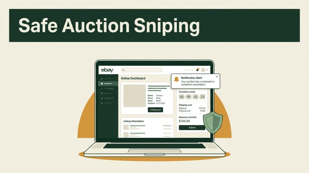 eBay auction sniper bot