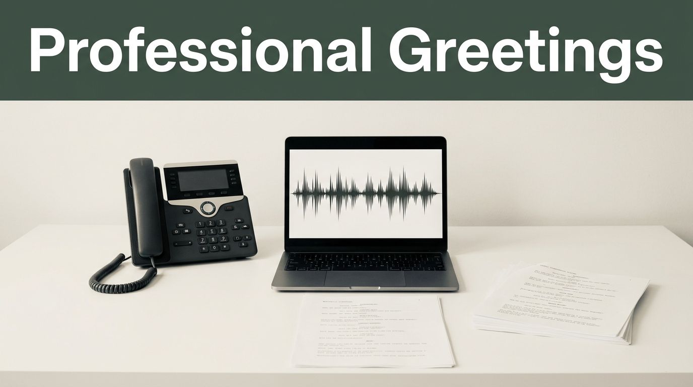Build Professional Phone Greetings Using a Hold Message Audio Maker from Speechify