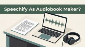 Can You Use Speechify as an Audiobook Maker?