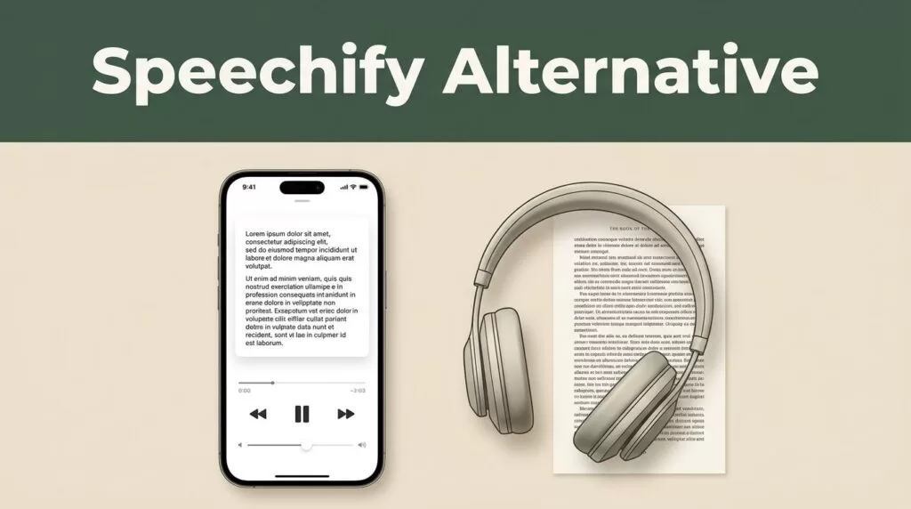 Choose An ElevenLabs Alternative Like Speechify