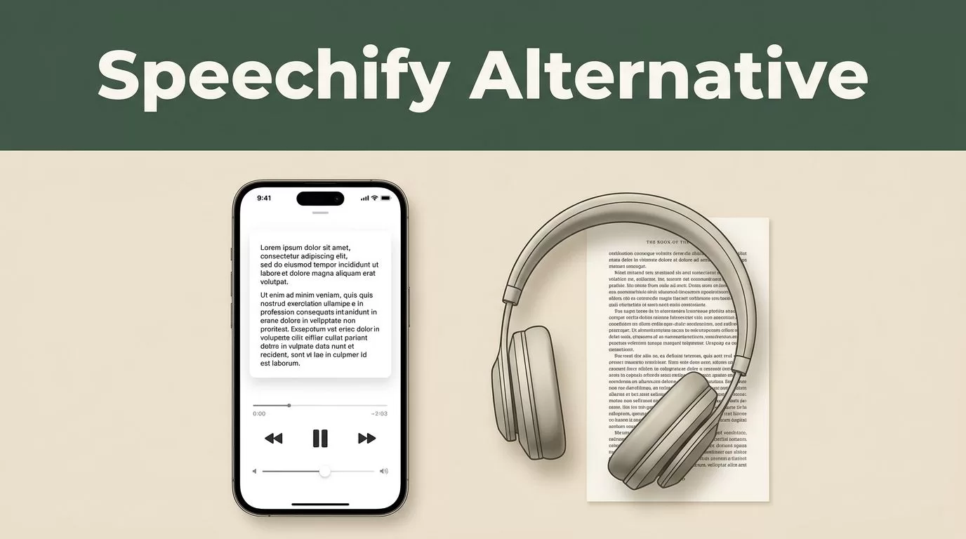 Choose An ElevenLabs Alternative Like Speechify