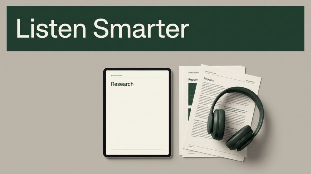 Choosing the Right Text-to-Speech Platform for Academic and Professional Workflows