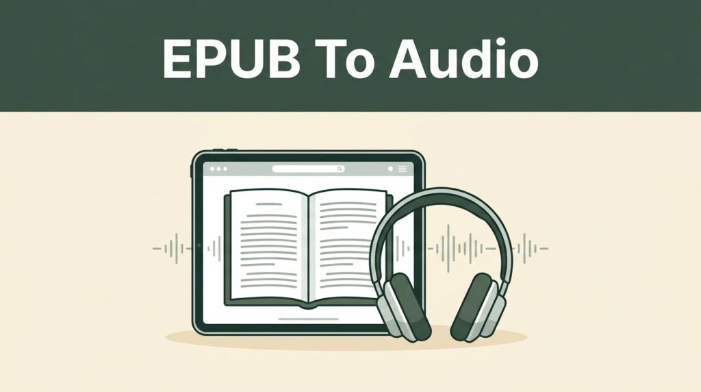 Convert EPUB to Audio With Speechify: A Practical Guide