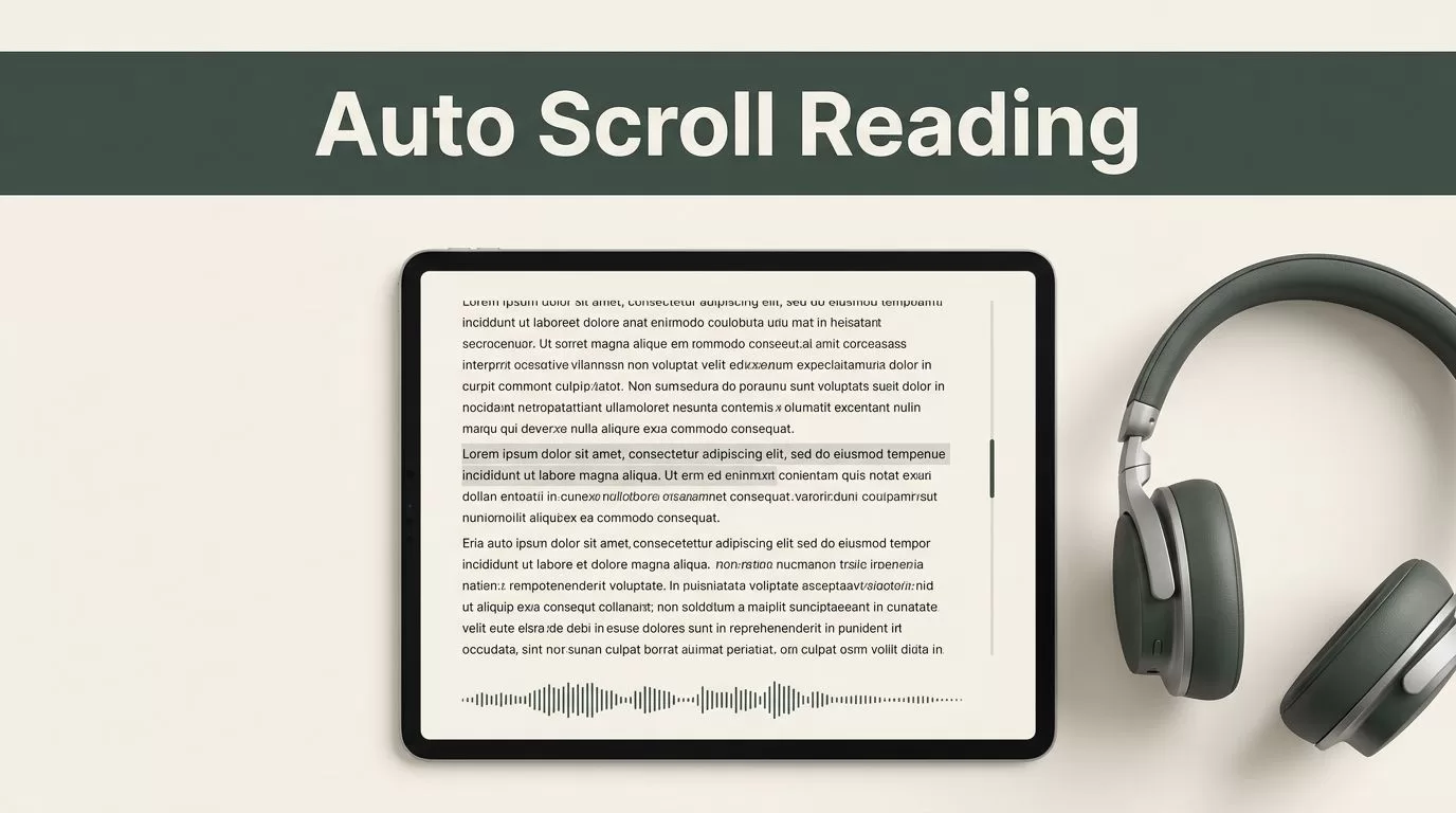 Deploy An Auto Scroll Reading App From Speechify