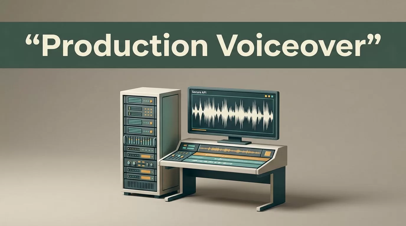 Deploy Speechify AI Voiceover in Production