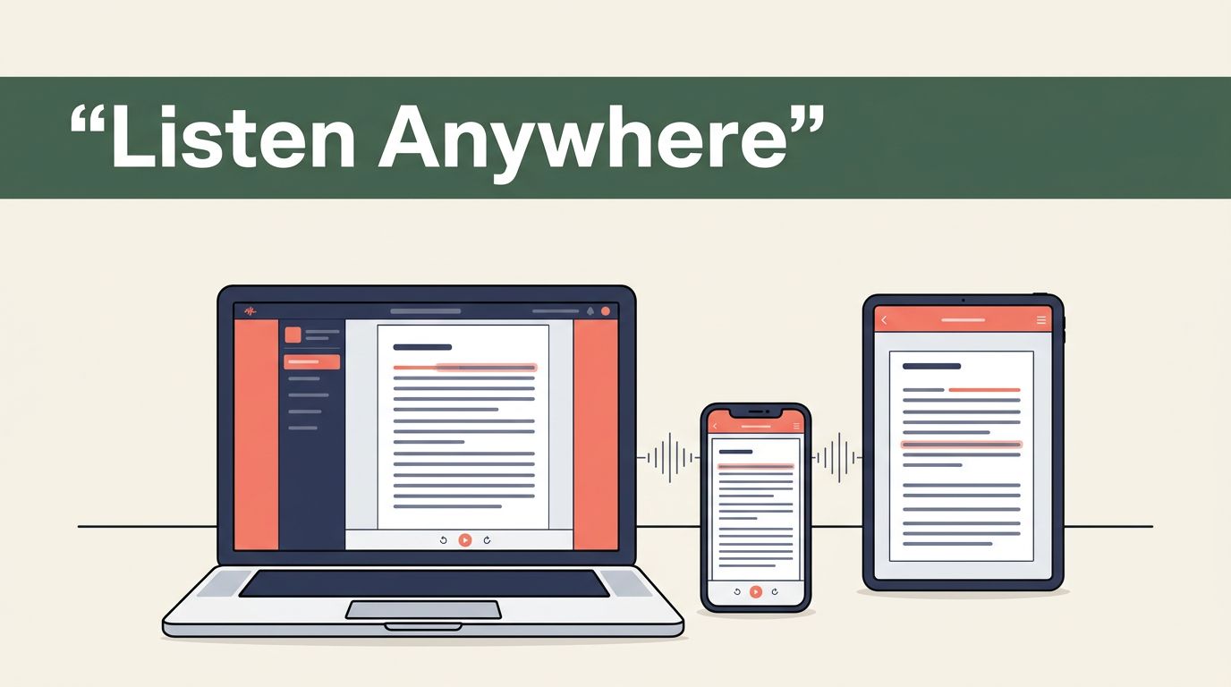 Deploy Speechify as a Cross-Platform Text Reader