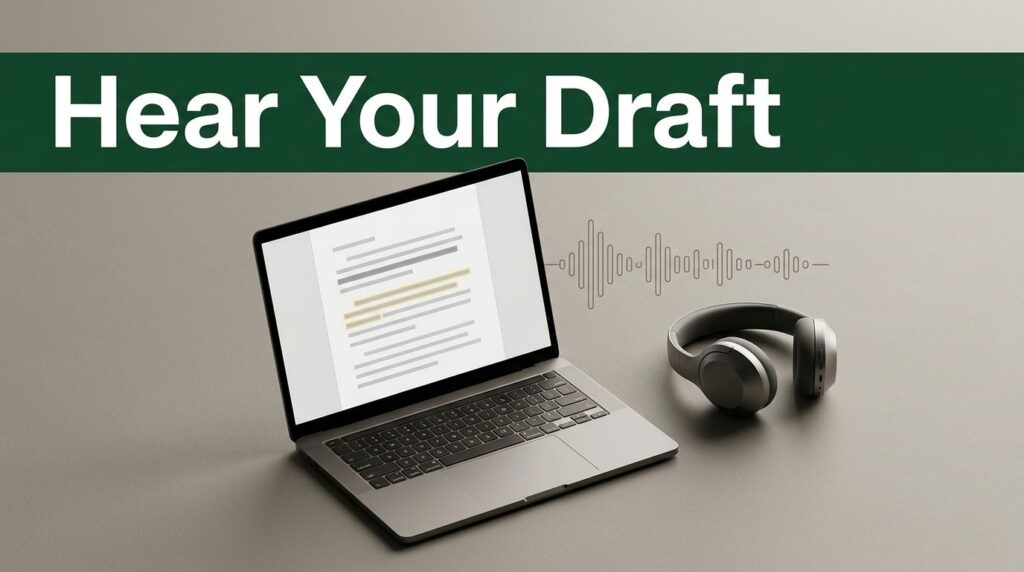 Deploying Speechify for Writers and Proofreading Workflows