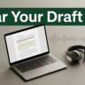 Deploying Speechify for Writers and Proofreading Workflows