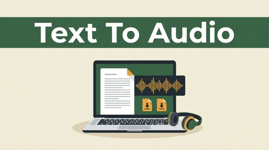 Download Text to Audio Files Using Speechify
