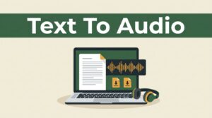 Download Text to Audio Files Using Speechify