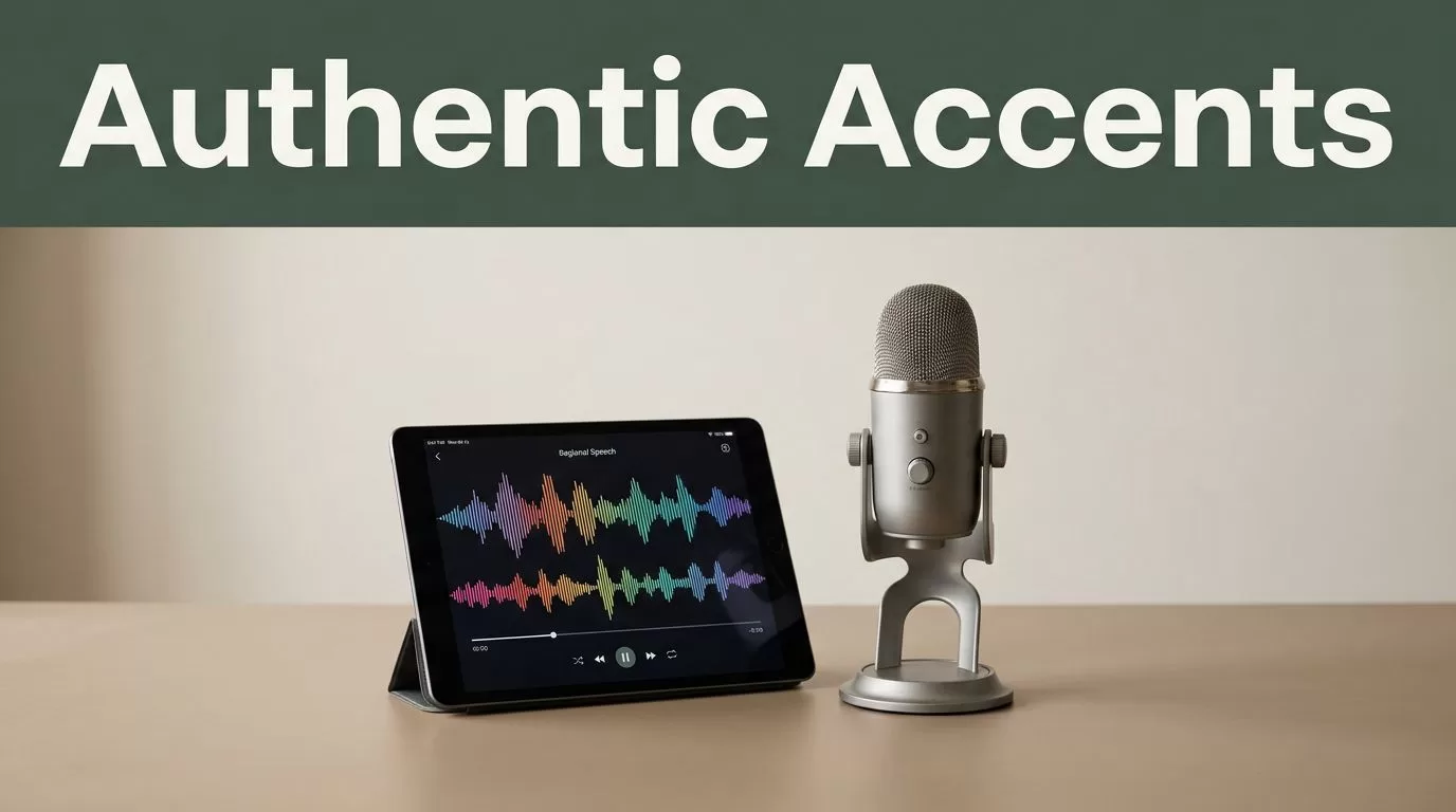 Generate Authentic Regional Accents Using Speechify