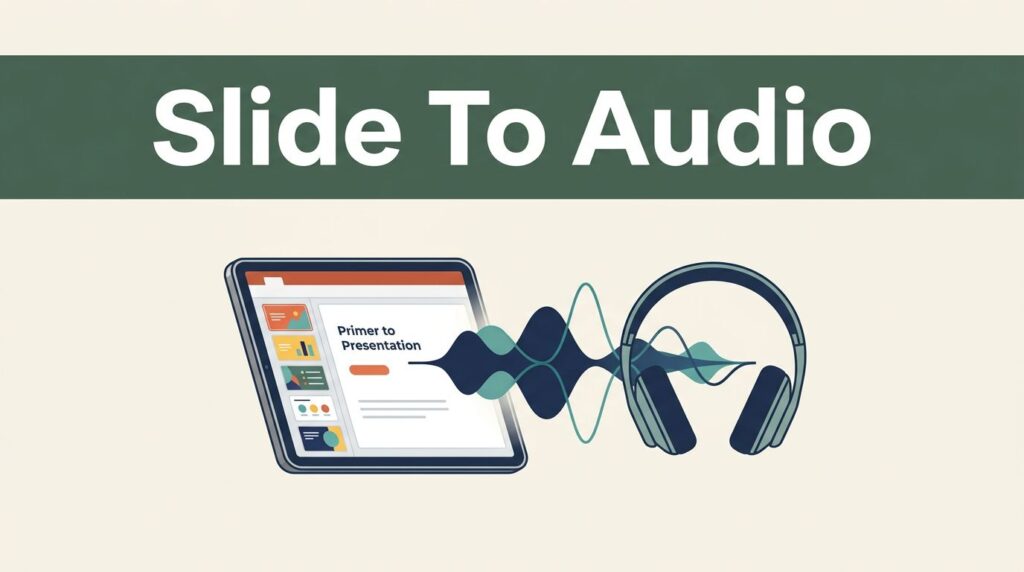 How to Convert Presentations to Audio on Speechify