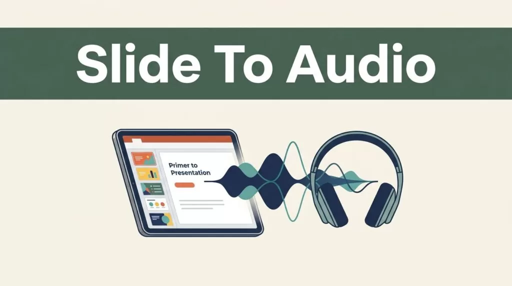 How to Convert Presentations to Audio on Speechify
