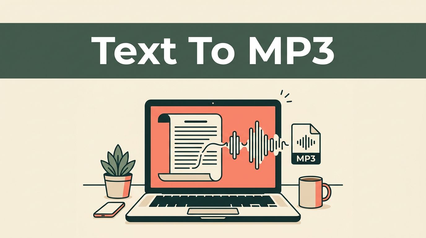 How to Convert Text to MP3 With Speechify