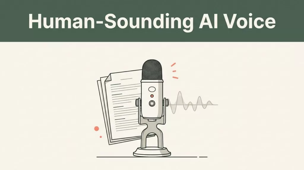 How to Create a Human-Sounding AI Voice in Speechify