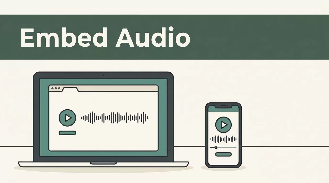 How to Embed a Speechify Audio Player on Your Website
