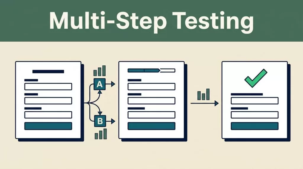 How to Execute Multi Step Form Testing on Mida.so