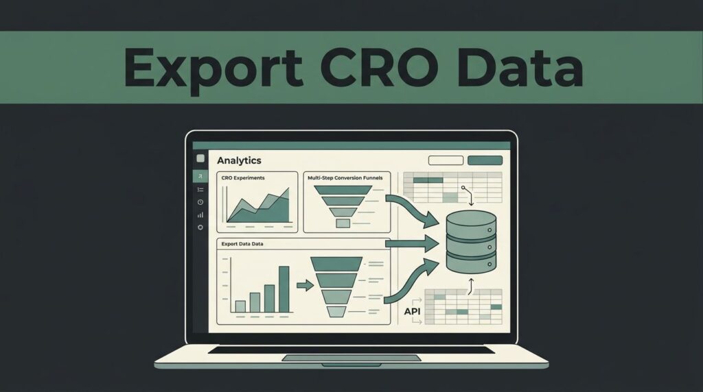 How to Export CRO Reporting Tools Data From Mida.so