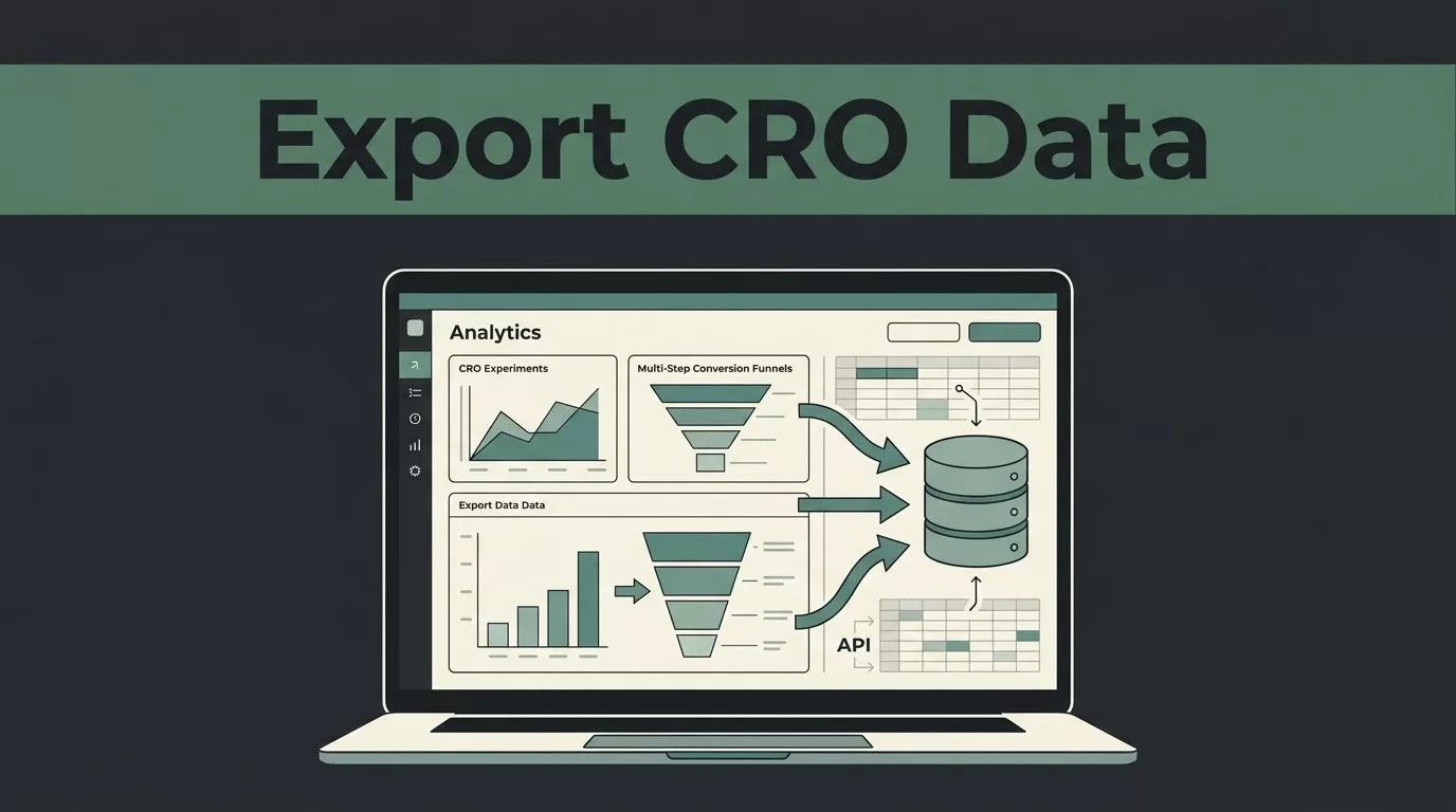How to Export CRO Reporting Tools Data From Mida.so
