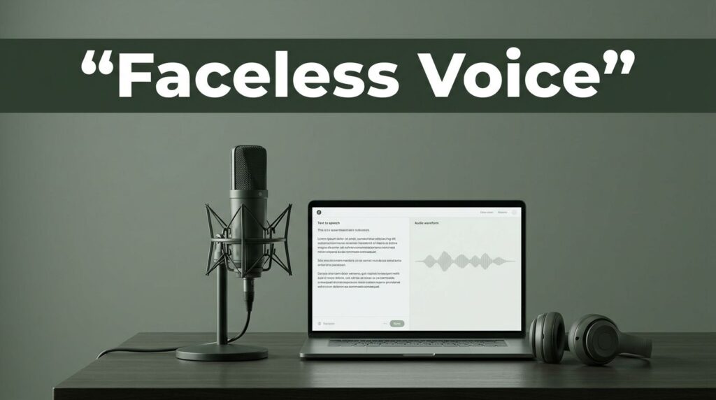 How to Generate a Faceless Channel Voice Using Speechify