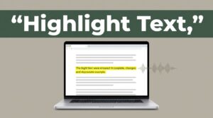 How to Highlight Text and Read It With Speechify