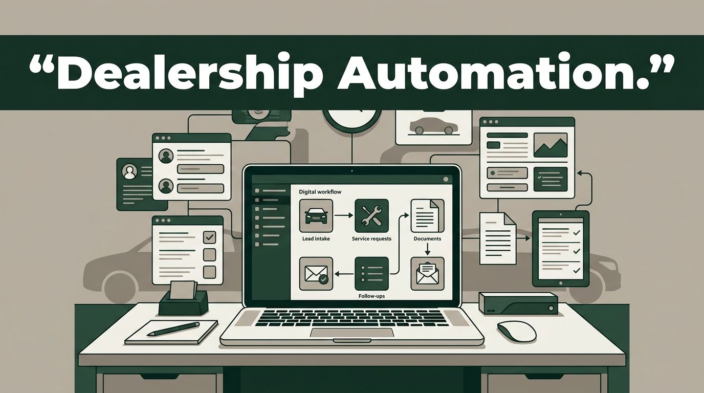 dealership automation tools