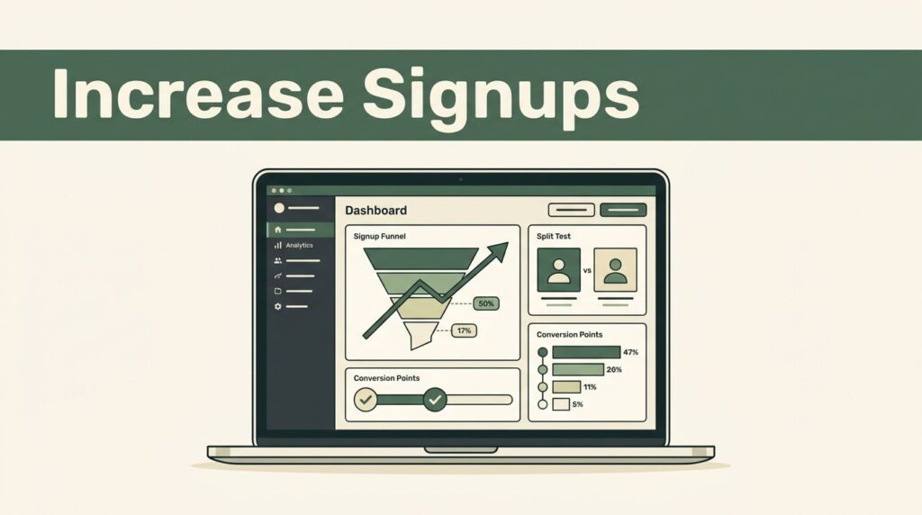 How to Increase Your Sign Up Rate Consistently on Mida.so