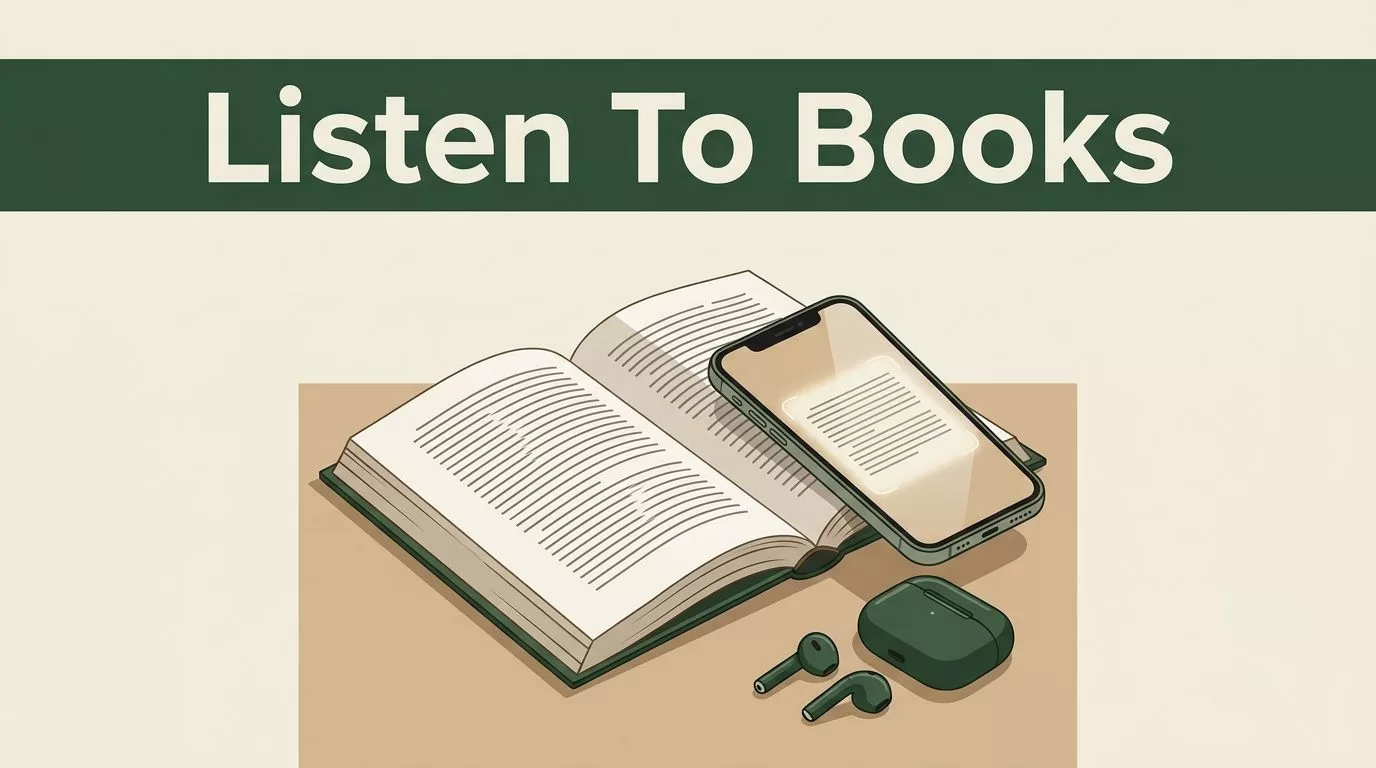 How to Listen to Physical Books With Speechify