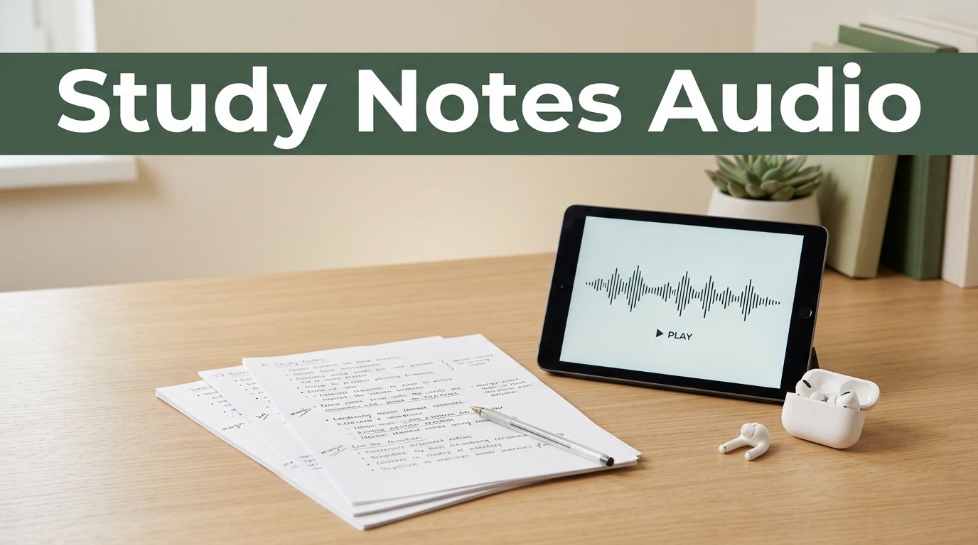 How to Listen to Study Notes With Speechify