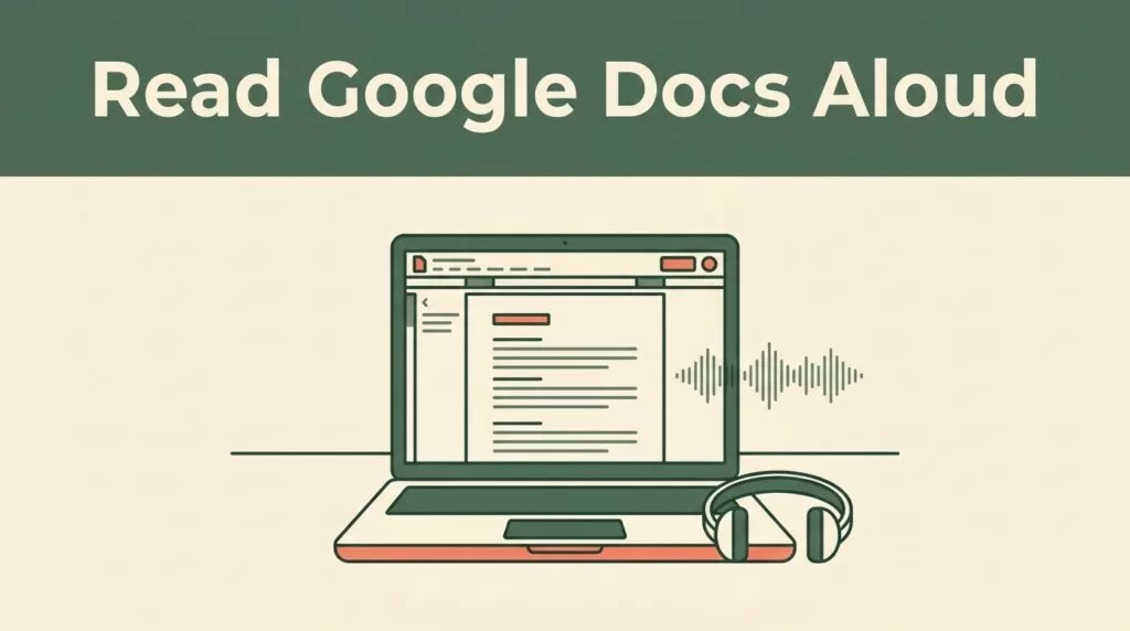 How to Read Aloud Google Docs With Speechify