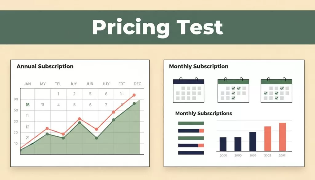 How to Run an Annual Vs Monthly Pricing Test On Mida.so