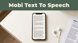 How to Run Mobi Text to Speech With Speechify