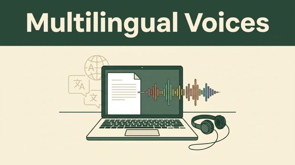 How to Use Speechify as a Multilingual Voice Generator