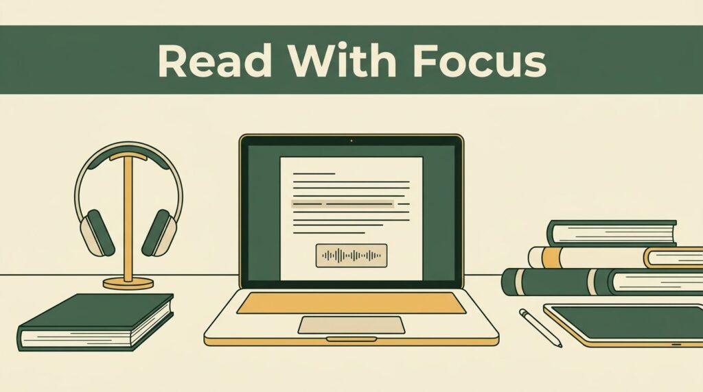 Implement ADHD Reading Strategies Using Speechify