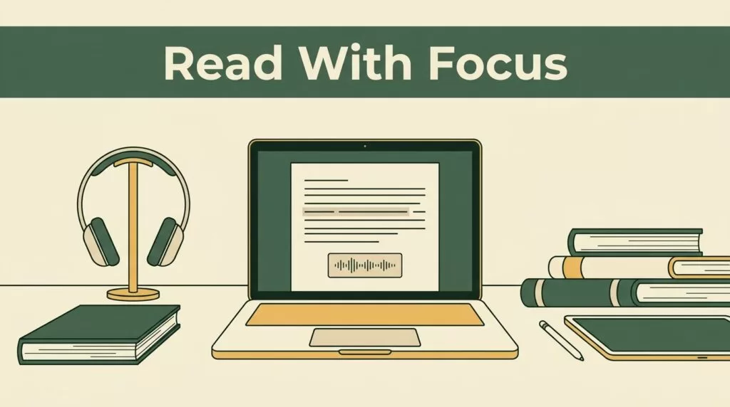 Implement ADHD Reading Strategies Using Speechify