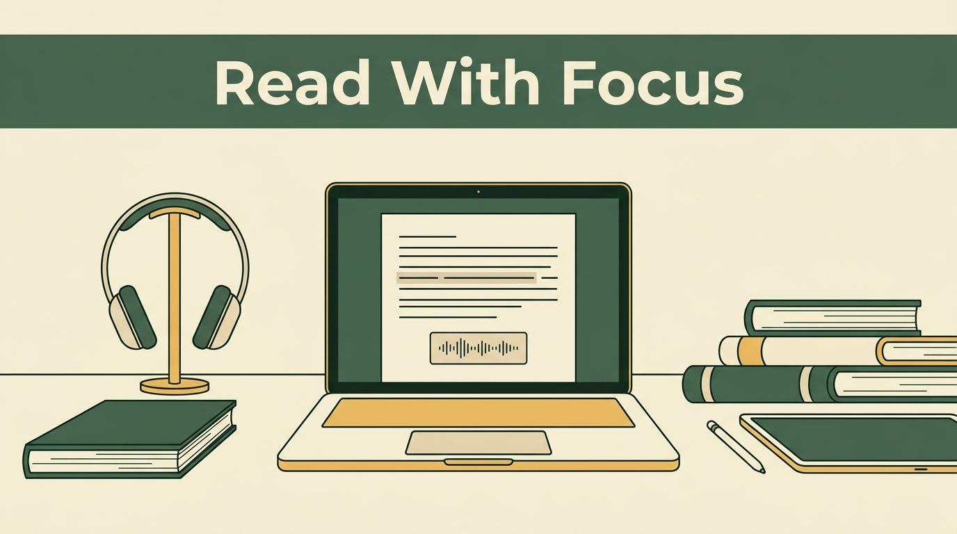 Implement ADHD Reading Strategies Using Speechify
