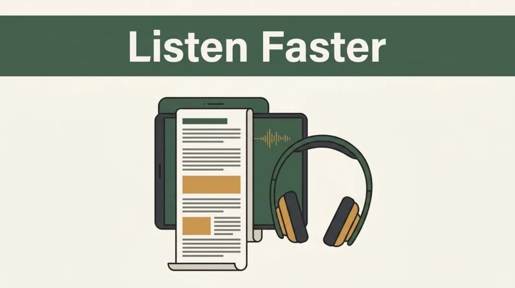 Listen to Long Articles Faster With Speechify
