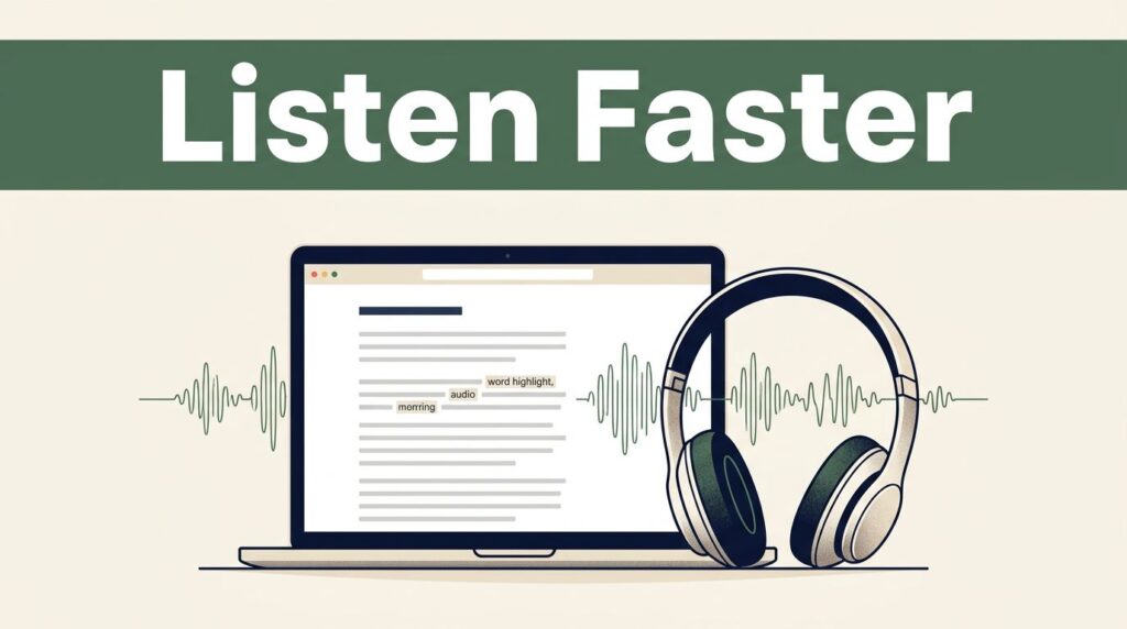Listen to Web Pages Faster With Speechify