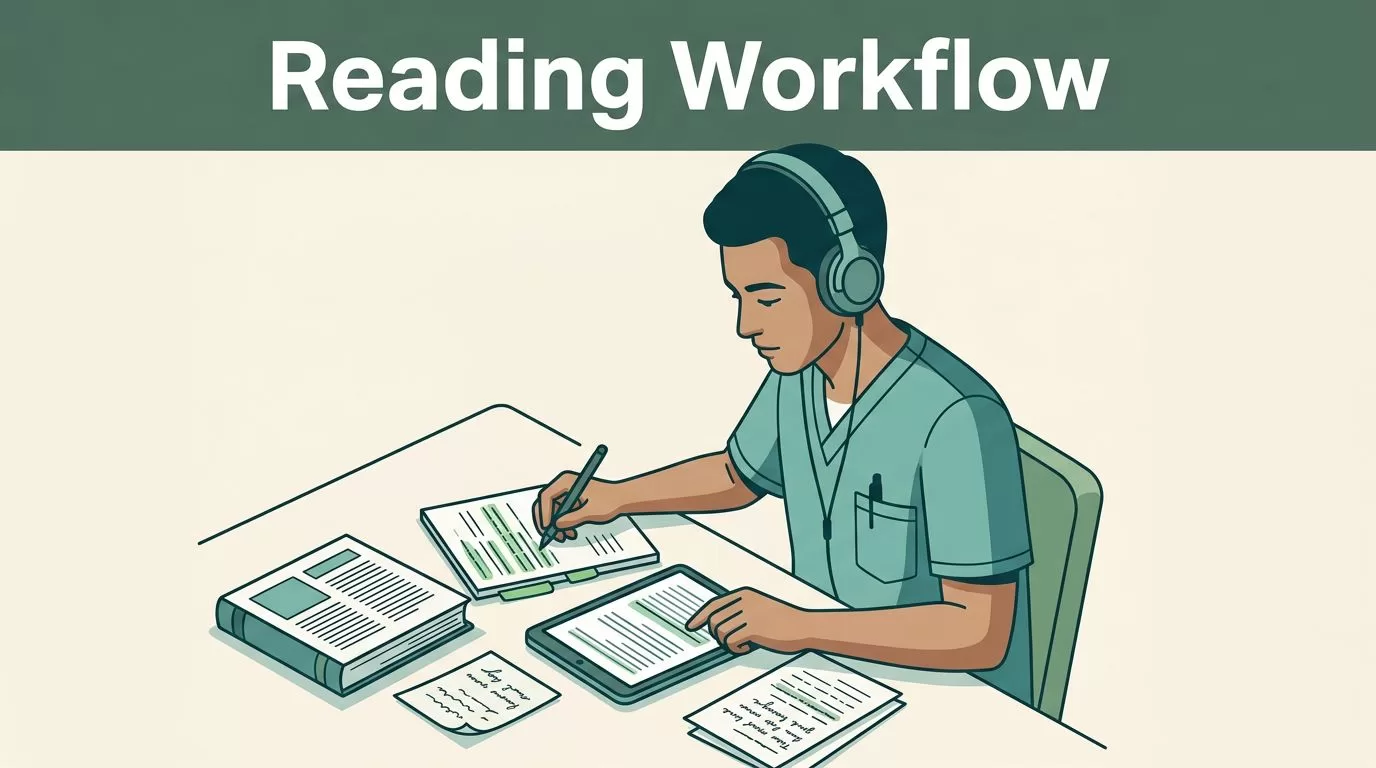 Medical Student Study Tools: Build a Better Reading Workflow
