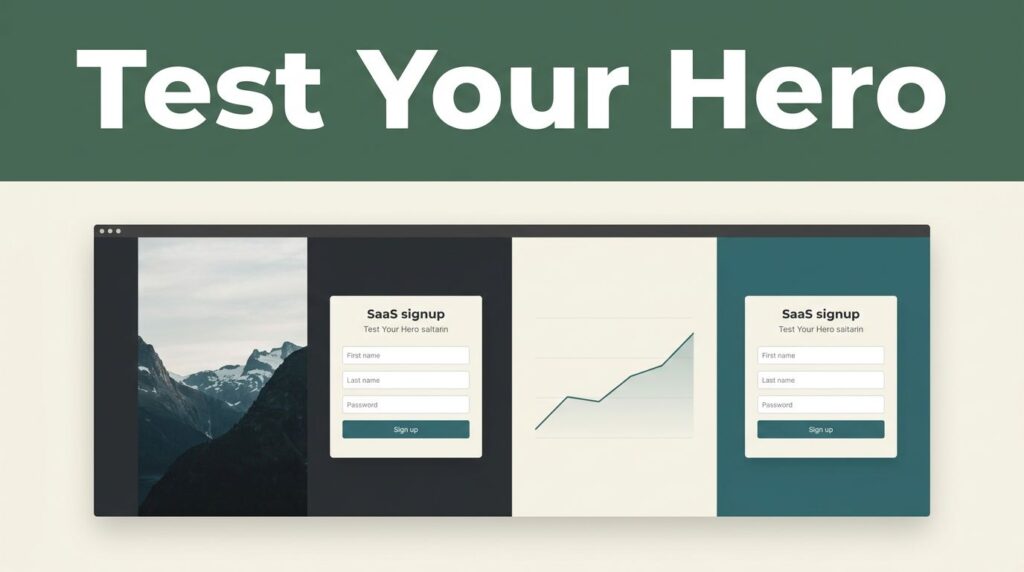 Optimize SaaS Signups When You Launch a Hero Image A/B Test With Mida.so