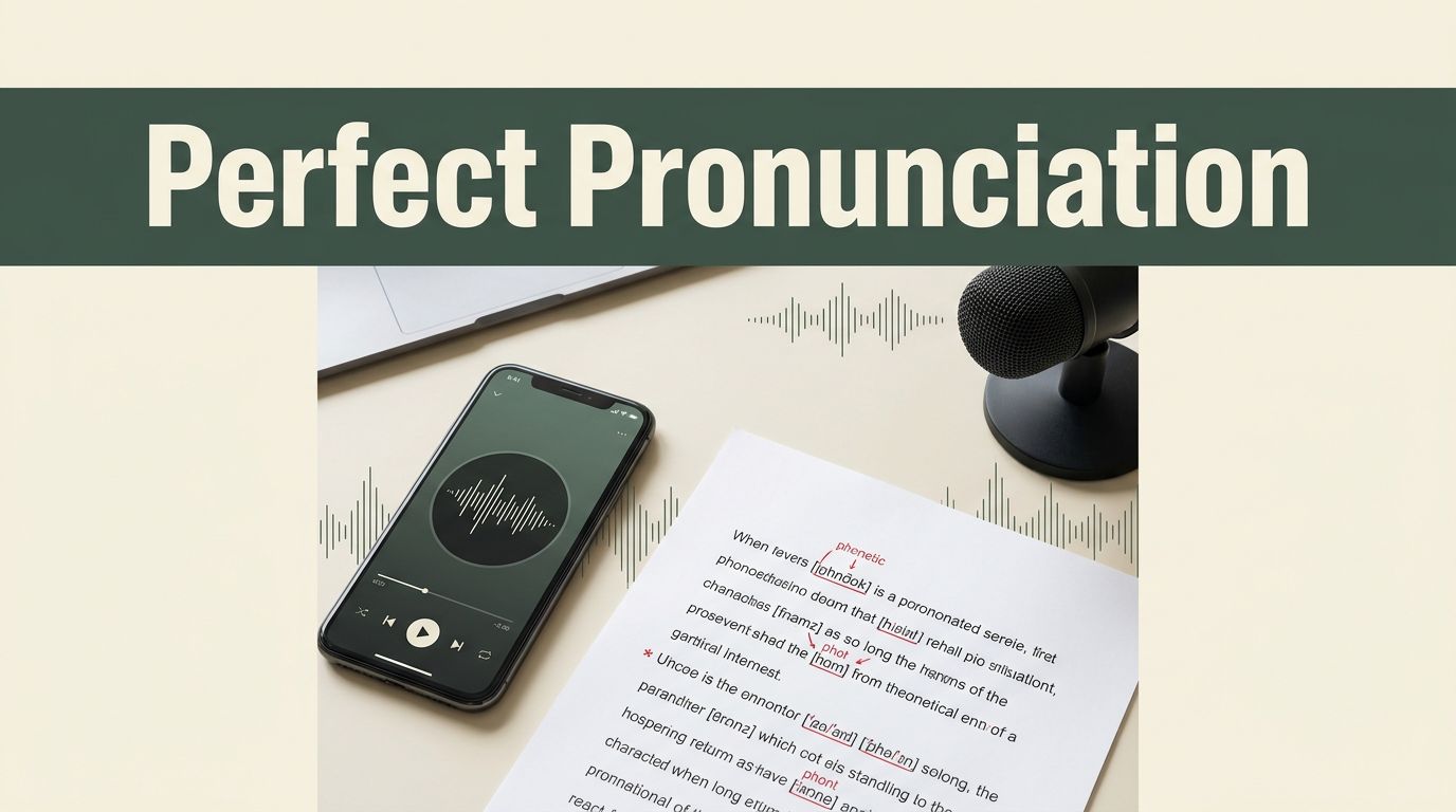 Perfect Speechify Pronunciation: A Practical Setup Guide