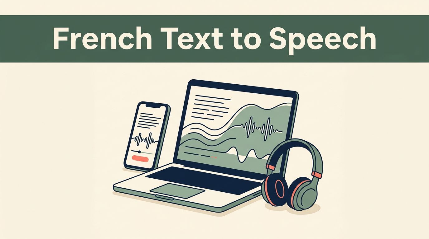 Run French Text to Speech With Speechify