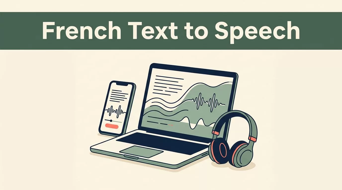 Run French Text to Speech With Speechify