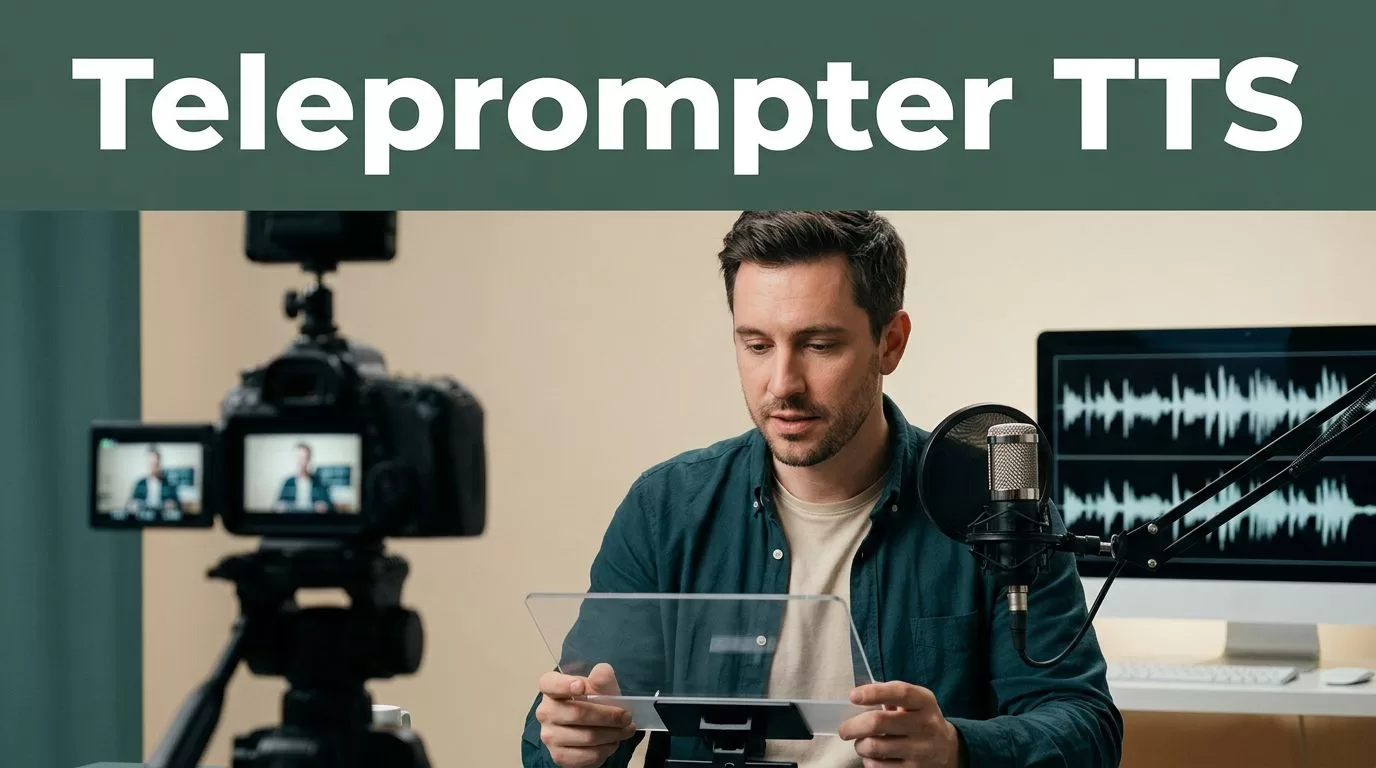 Run Teleprompter Text To Speech With Speechify