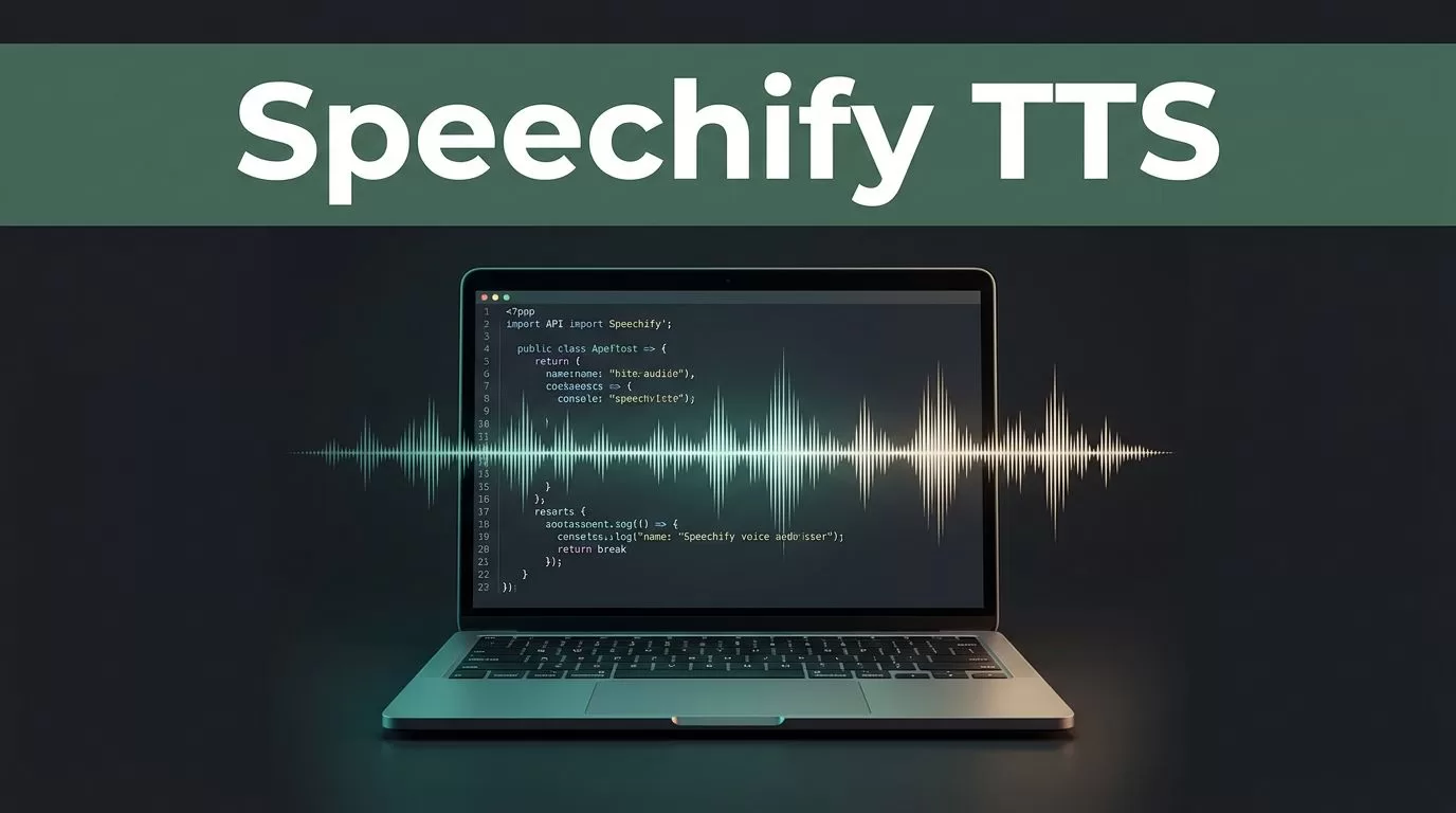 Run Text To Speech Integration Using Speechify