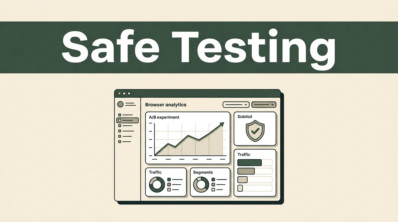 Safe Website Feature Testing on Mida.so